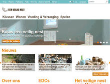 Tablet Screenshot of eenveilignest.nl